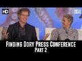 Finding Dory Press Conference Part 2 - Ellen DeGeneres & Andrew Stanton