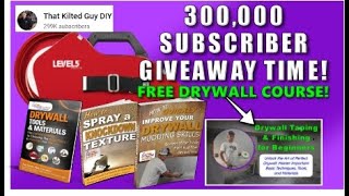 Win Big with Our 300K Subs Celebration! Level5 Drywall Banjo & More Prizes! by That Kilted Guy DIY Home Improvement 879 views 3 weeks ago 7 minutes, 47 seconds