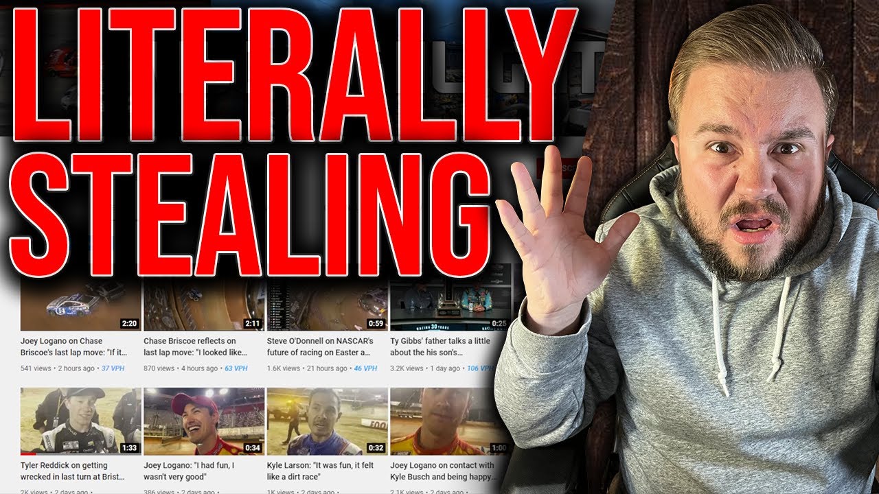 WHY THIS NEW NASCAR YOUTUBE CHANNEL IS MAKING US ALL VERY ANGRY