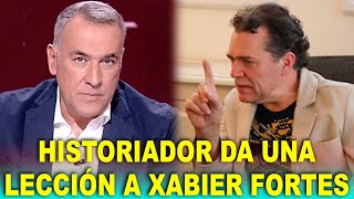 Xabier Fortes habla mal de España en TVE y un historiador mexicano LE DA UNA LECCIÓN: “Eso es falso”