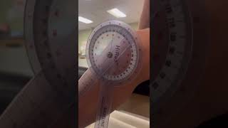 Goniometry Hip Internal Rotation