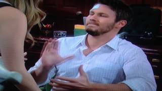 Liam tells Hope he loves Brooke