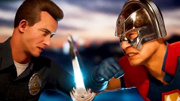 Mortal Kombat 1 - T-1000 & Peacemaker NEW Interaction Dialogue