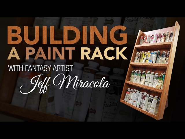 Bill's Raving Rant: The $20, 286 pot paint rack (wall mounted)