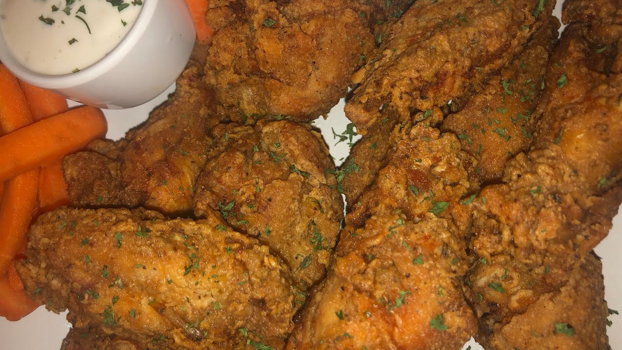 Fried Chicken Wings YouTube