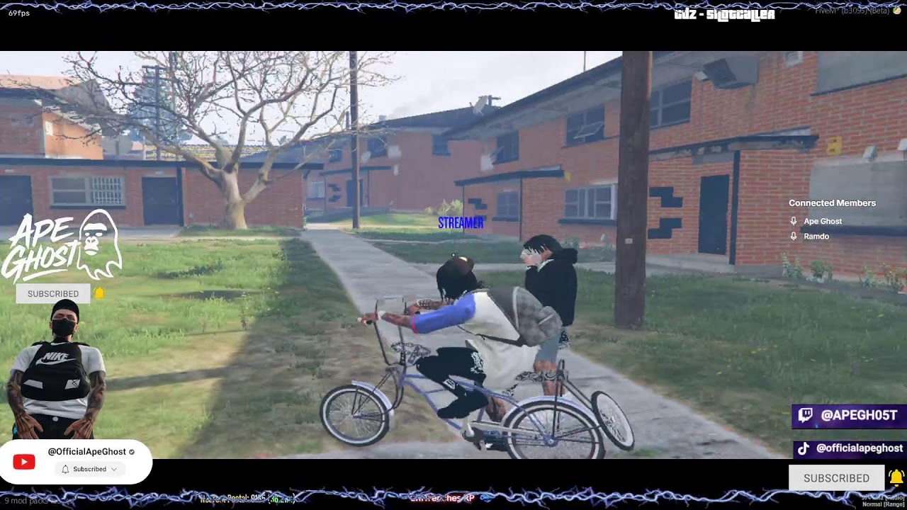 APEGHOST GTA FIVEM CHI TRENCHES RP day 2 fishing