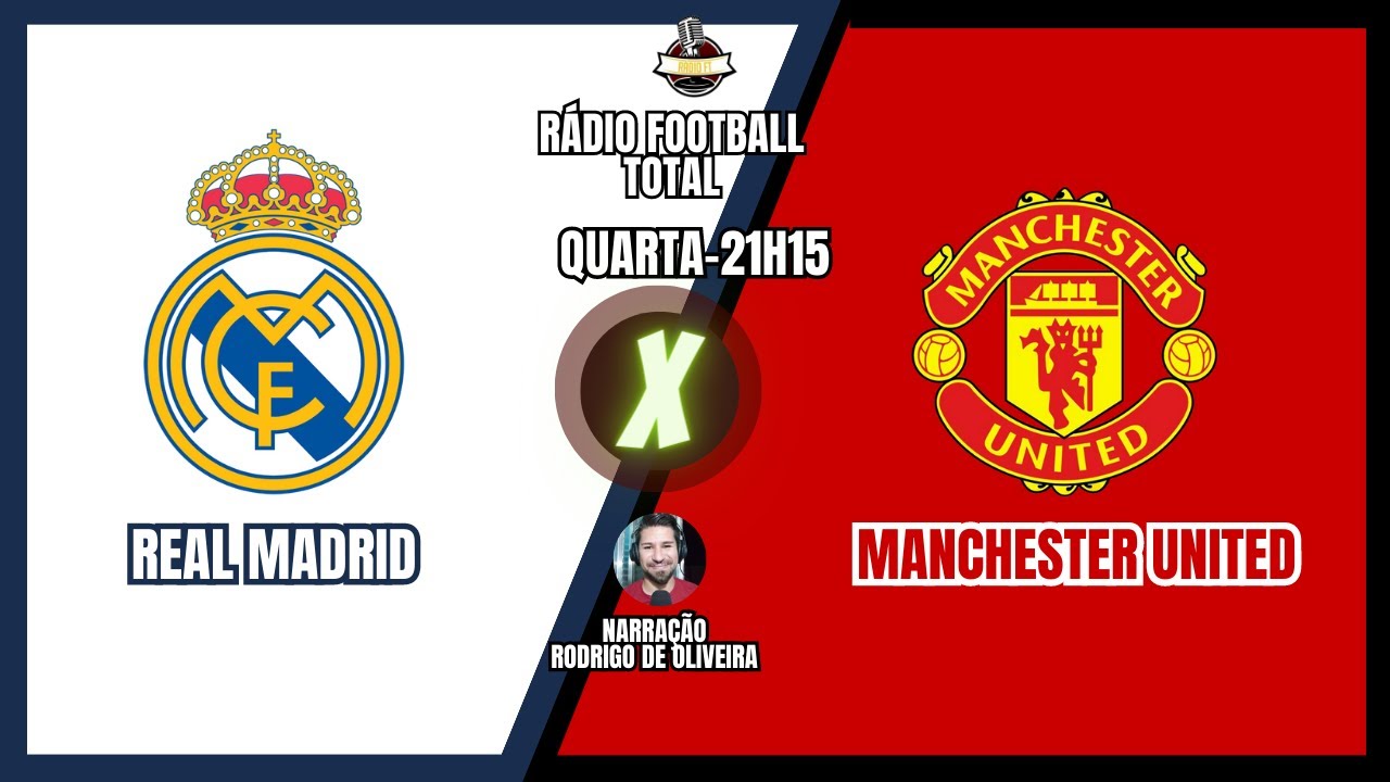 [AO VIVO] REAL MADRID X MANCHESTER UNITED - CHAMPIONS TOUR USA