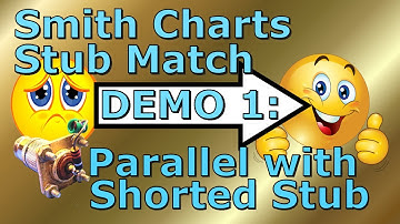 Smith Charts: DEMO 1 - Parallel Stub Match Design & Build (00h8)