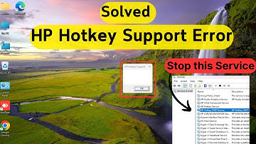 Solved: HP Hotkey Support Error || HP EliteBook HotKey Support Error || #hotkeys @NegiTechnology