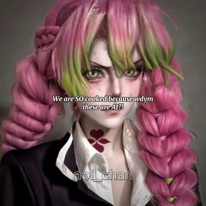 ||ai be getting better every minute||#fyp#kny#cosplay#ai#anime#edit