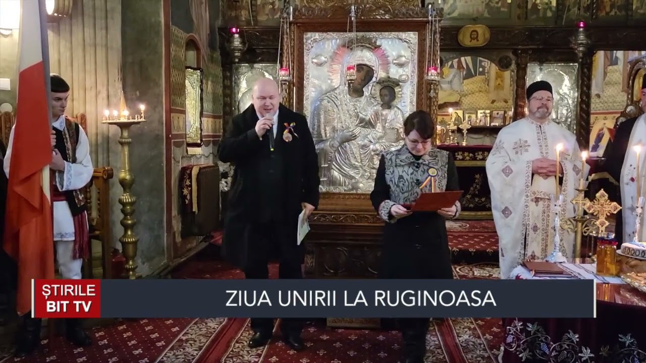 ȘTIRILE BIT TV- ZIUA UNIRII LA RUGINOASA