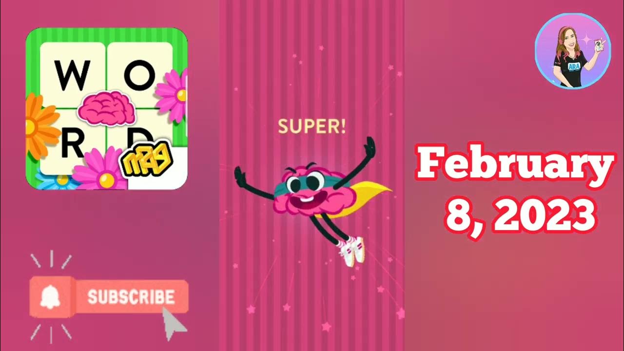 WordBrain Valentine’s Day Event February 8, 2023, Answers YouTube