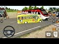 Indonesian School Bus Driving To Wonogiri City #14 - Railroad Crossing - Android Gameplay