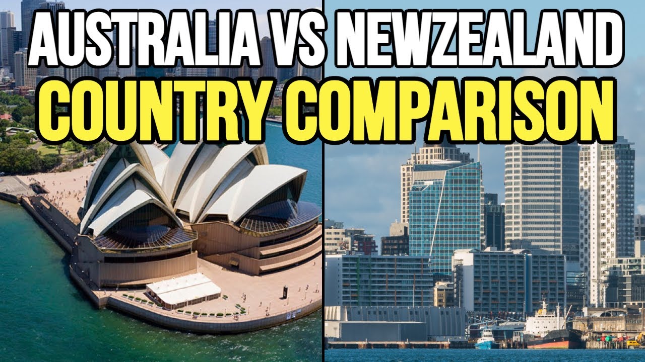 Australia vs New Zealand Country Comparison Video YouTube