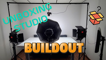 Setting up our YouTube Unboxing Studio for Less than $1000
