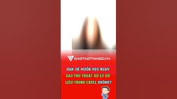 Tối ưu thời gian làm việc trên Excel cùng 150 thủ thuật Excel #daotaotinhoc #tinhocvanphong #excel