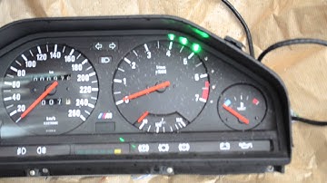 e30 m3 cluster oil custom switch light sri-performance