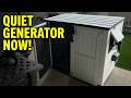 DIY Converting Storage Container to a Generator Soundproof Box - Wen 6800 Dual Fuel Generator