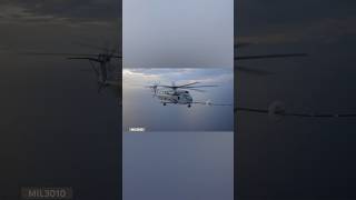 U.S. Marines: CH-53E Super Stallion helicopter, Aerial Refueling Operations.