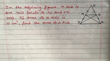 Area of Triangle and Quadrilateral ll Class 10 ll IR Simkhada