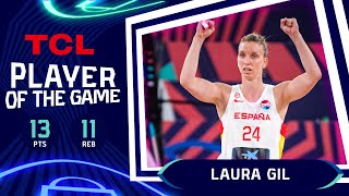 Laura Gil (20 PTS) | TCL Player Of The Game | ESP vs GER