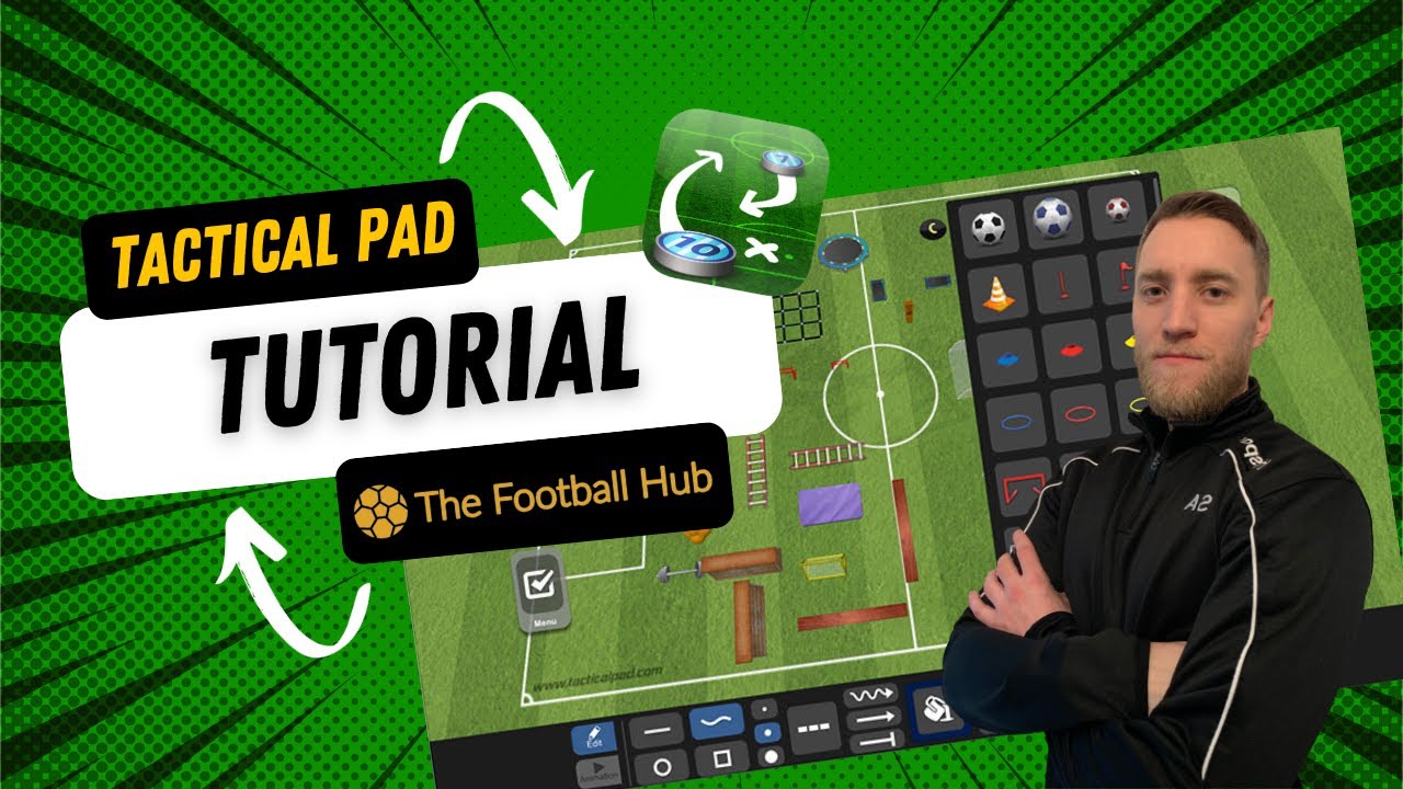 Tactical Pad Tutorial Building Your Football/Soccer Training Session YouTube