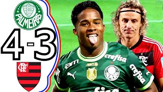 Endrick vs David Luiz|4-3 Palmeiras Flamengo|Palmeiras vs Flamengo Super Copa Final