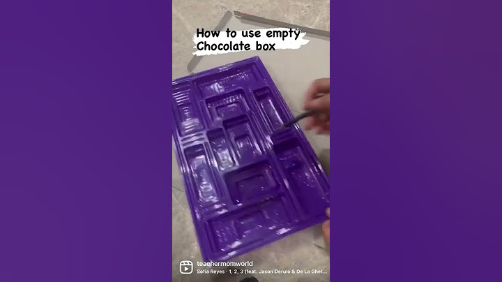 Chocolate box DIY
