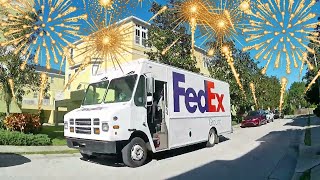 It’s A BEAUTIFUL Day TODAY! HAPPY NEW YEARS!! | FedEx POV 