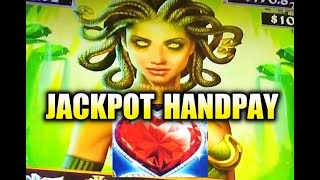 JACKPOT HANDPAY: LOCK IT LINK SLOT MACHINE + Medusa Unleashed