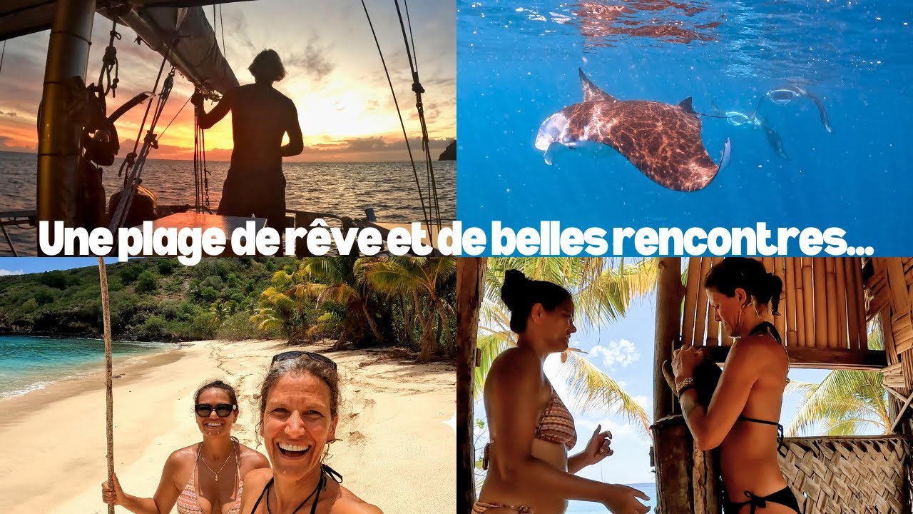⁣Tahuata : plage de rêve et rencontres inoubliables.Ep26