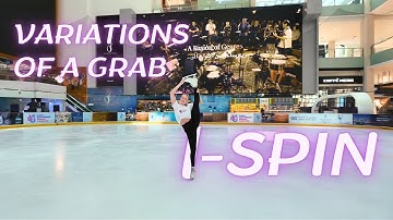 Variations of the I-Spin #figureskating #iceskating #skatinguniversity #rollerskating #skatingcoach