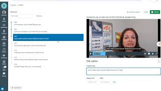 Canvas Studio - Request, Edit, & Publish Captions from your desktop browser.