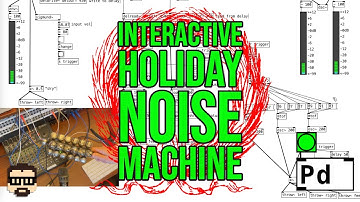 Pure Data Live Audio Processing of Sleigh Bells (Interactive Noise Music System) | Simon Hutchinson