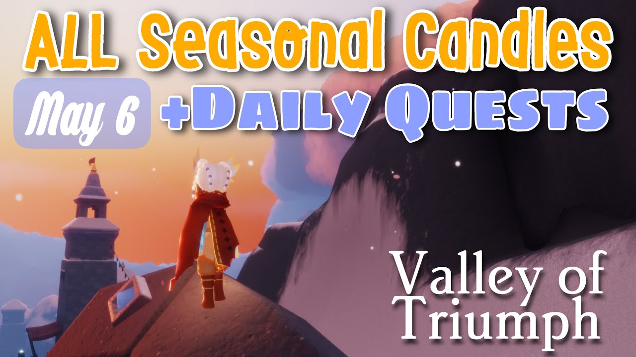 ALL Seasonal Candles + Quests in the Valley of Triumph Sky Children