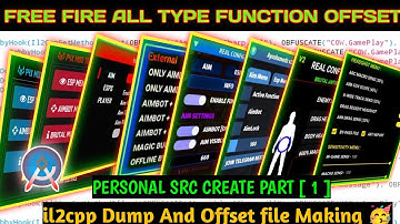 How to make free fire Mod menu || il2cpp Dump || PART 1