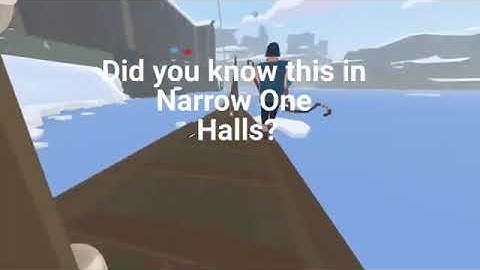 Did you know this in Narrow One (Halls)?