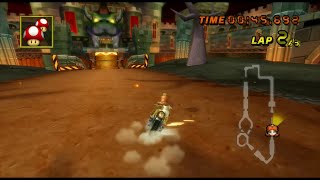 Mkwii Tas Daisy Mach Bike Bowsers Castle Wii Lap 1 45.692 No Glitch No Shortcut