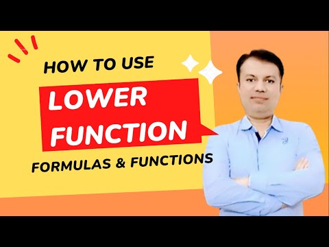 How to use LOWER Function in Urdu/Hindi? #formula #functions #exceltutorial #spreadsheet