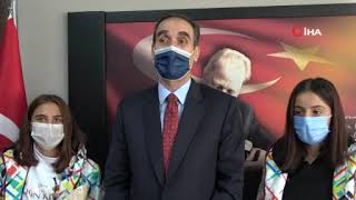 Müdür Kıvanç, Kayak Yarışmasından Dereceyle Dönen Sporcuları Tebrik Etti