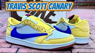 REVISITED! Jordan 1 low Travis Scott Canary review! Def the most