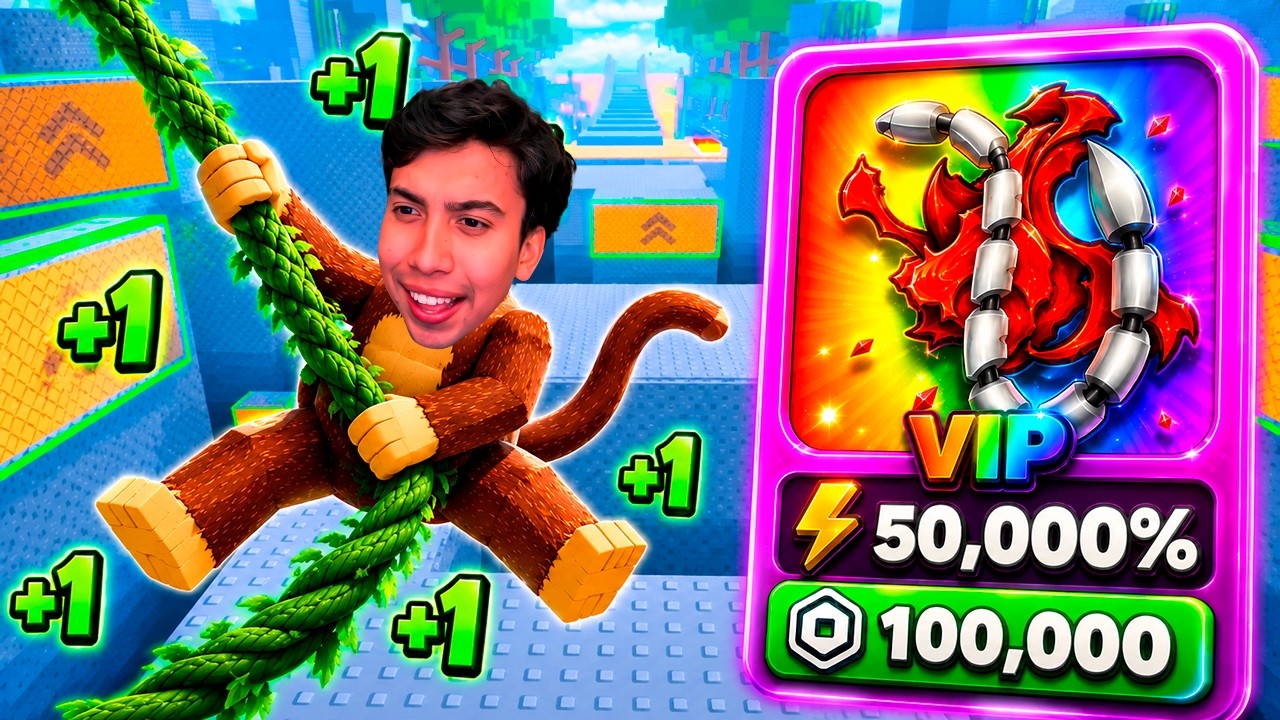 ESCAPA DEL MONO MI NUEVO JUEGO FAVORITO DE ROBLOX!🐵