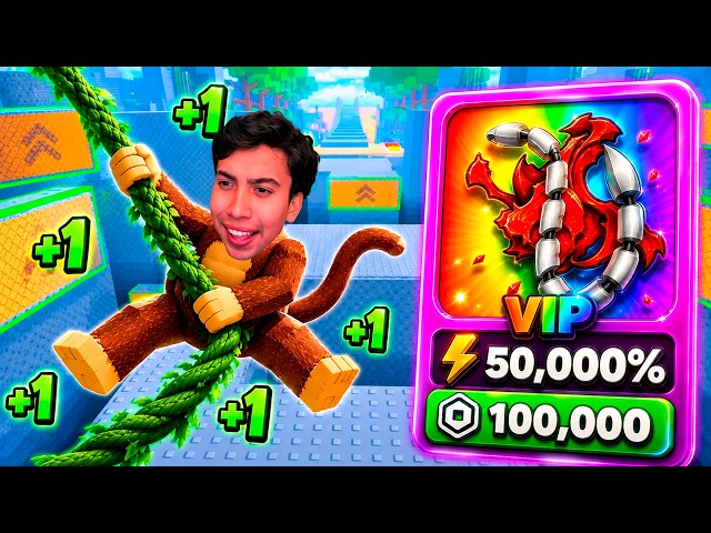ESCAPA DEL MONO MI NUEVO JUEGO FAVORITO DE ROBLOX!🐵