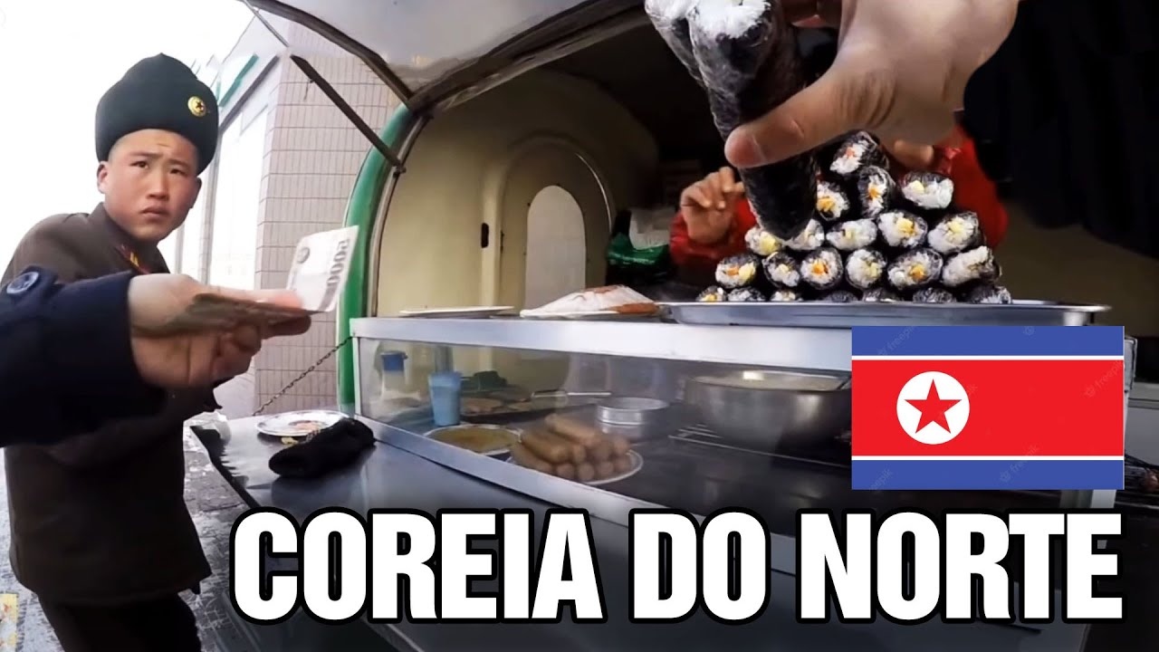 Comidas de rua na COREIA DO NORTE