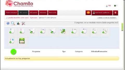 crear ejercicios en chamilo