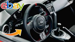 I Bought the CHEAPEST eBay Steering Wheel for my Scion FR-S / BRZ! (Review & Install)