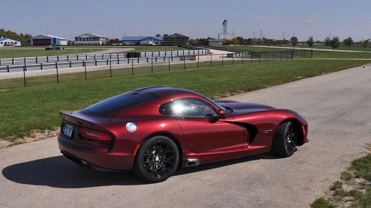 Dodge Viper SRT Burnout & Sound Exhaust YouTube