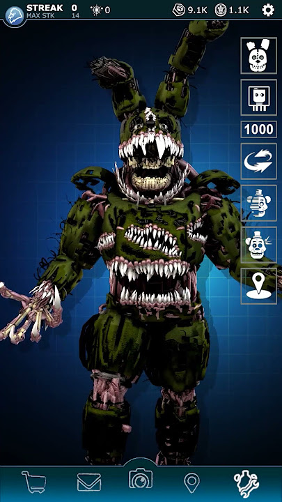 Corrupted Springtrap FNaF Workshop Animation
