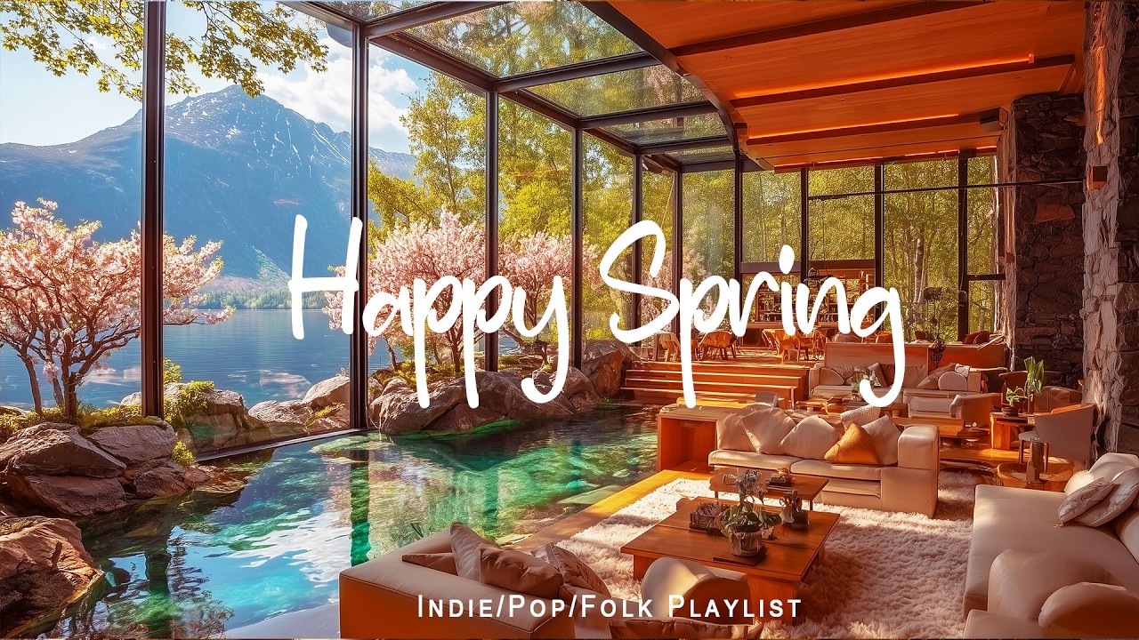 Happy Spring 🌞 Positive & Chill Music Playlist to Boost Your Energy | Indie/Pop/Folk/Acoustic