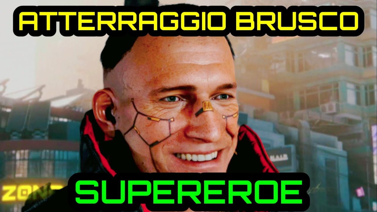 CYBERPUNK 2077 - TROFEO ATTERRAGGIO BRUSCO - ROUGH LANDING TROPHY  GUIDA OBIETTIVO GAMEPLAY ITA